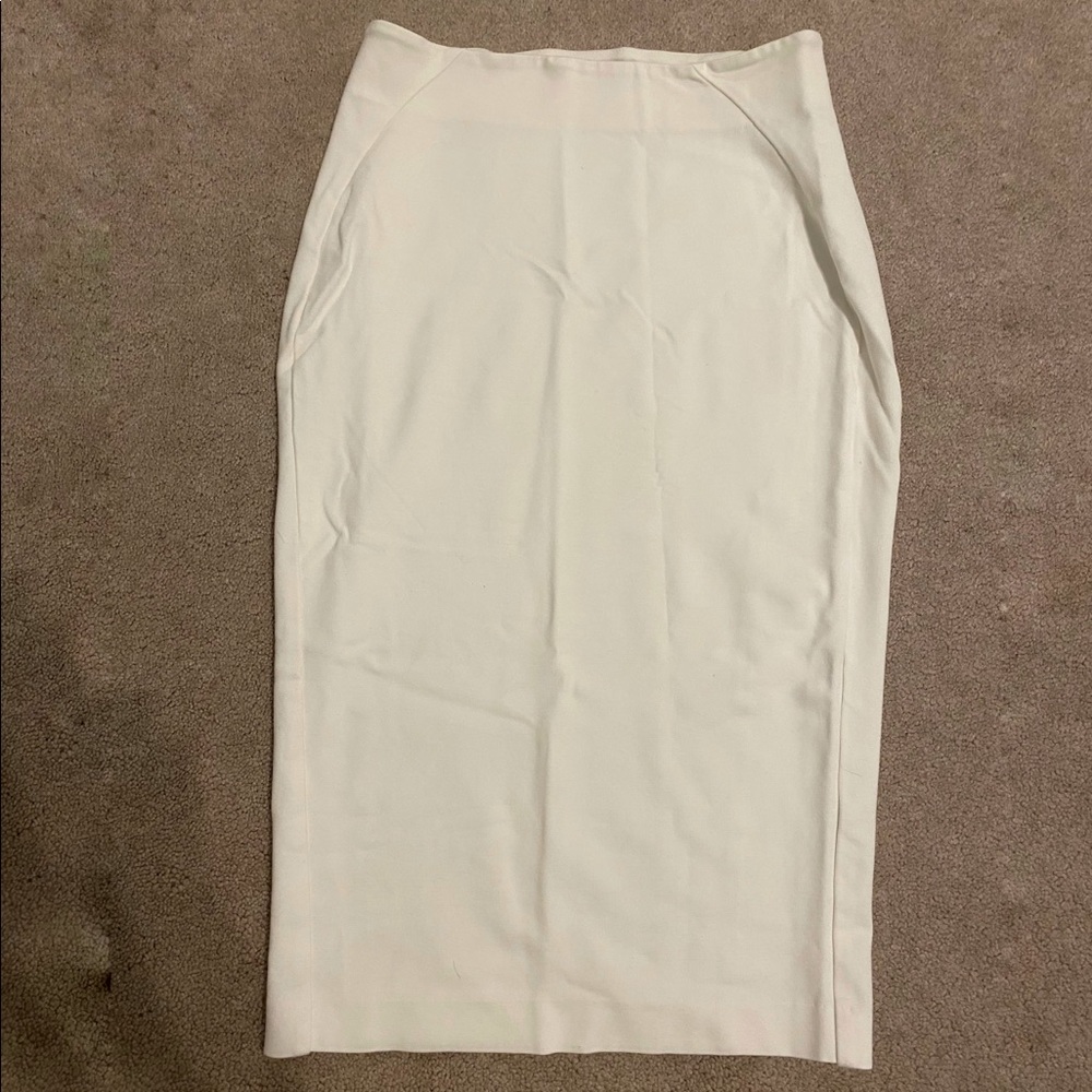 Vince Camuto Tux Ponte Skirt in Butter Cream🔥🔥🔥